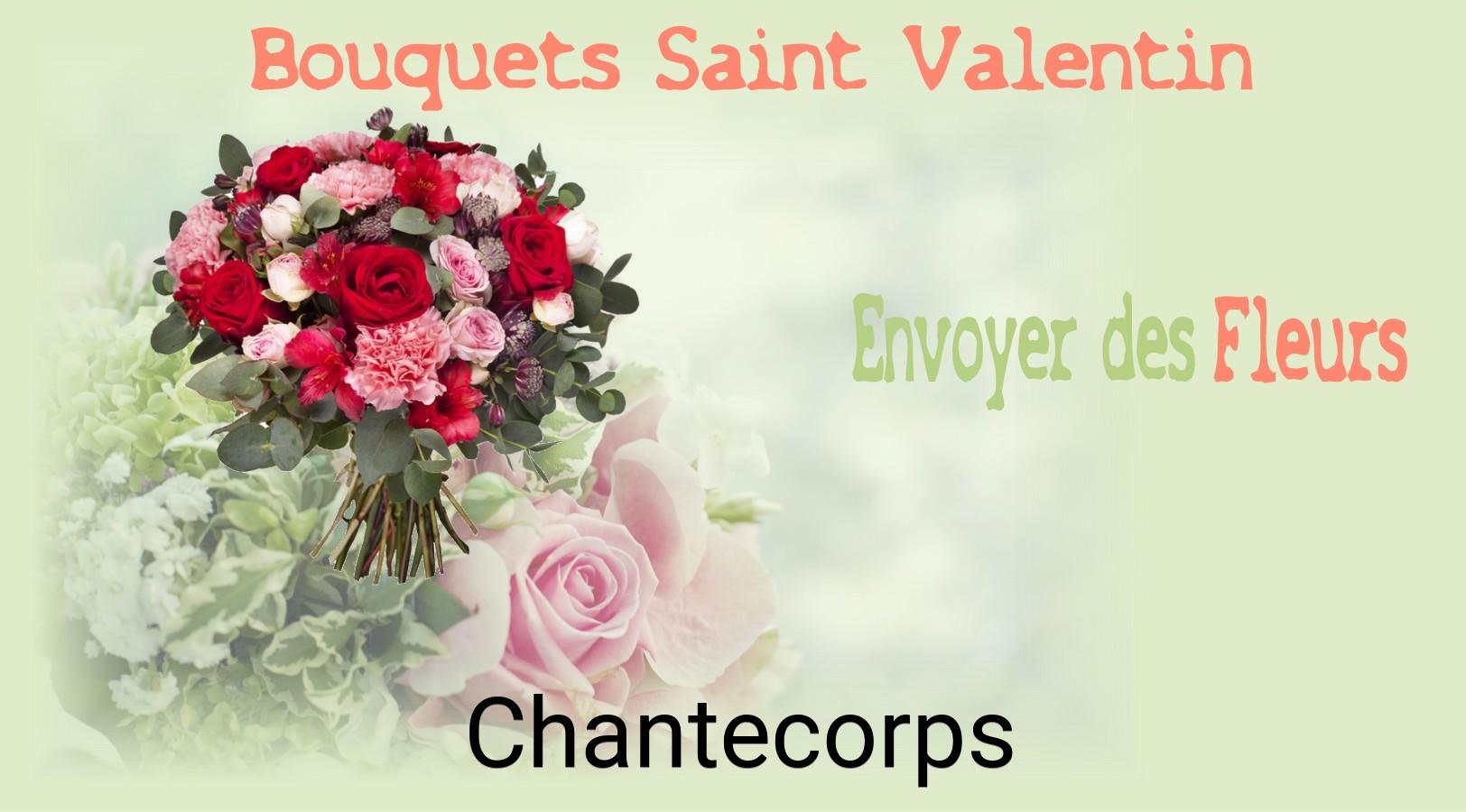Roses de Saint-Valentin livrées à Chantecorps